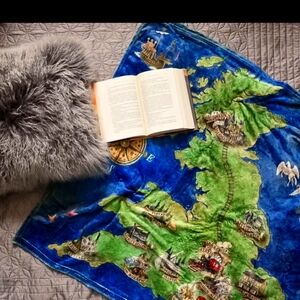 Harry Potter Fleece Blanket Litjoy- Collectors Item!! Sold Out- New in Bag